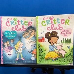 The Critter Club Children's Book Set #10 and #15